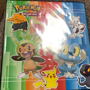 Full ex and gx card binder